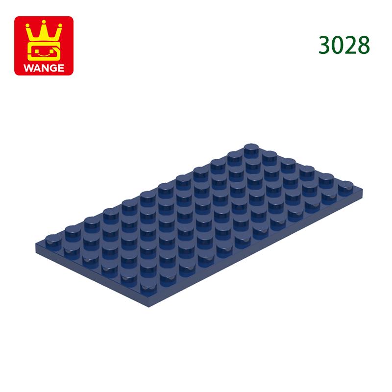 Нетоксичные 10 шт. 3028 Пластина6 X12 Строительные блоки Moc Цветные Аксессуары Совместимые с Кирпичом DIY Запасные Части Игрушка Подарок