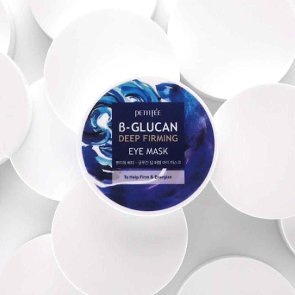 Petitfee Маска для глубокой фиксации кожи вокруг глаз с бета-глюканом и лучшим набором масок для глаз Petitfee (7 вариантов)