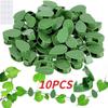 10Pcs Wall Fixer Leaf Shaped Clips Self-Adhesive Fixed Buckle New Hook Support  for Plant Climbing