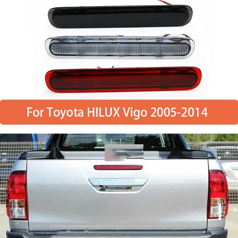 1 шт. Высокий стоп-сигнал Для Toyota HILUX Vigo 2005-2014 Задний стоп-сигнал Третий стоп-сигнал Указатель поворота Отражатель заднего бампера Противотуманная фара