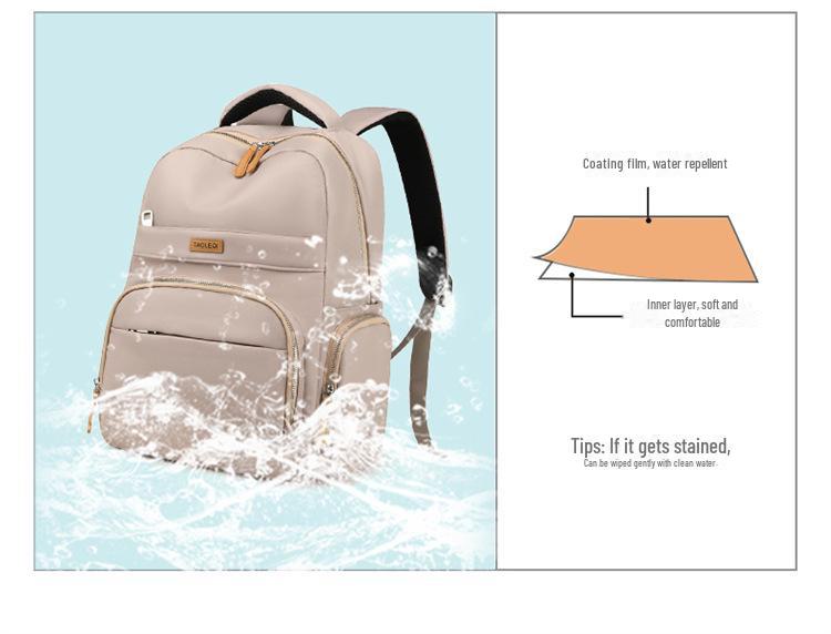 Трендовый рюкзак-компаньон большой вместимости для студентов колледжа - простой, легкий и повседневный для путешествий