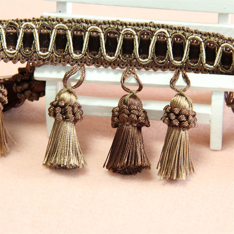 1 метр окантовка для штор швейная отделка кисточка бахрома обивка своими руками подушка декор