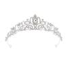 Alloy Children's Crown Crystal Rhinestone Princess Crown Headdress Girls Performing Headband Baby Hair Clip