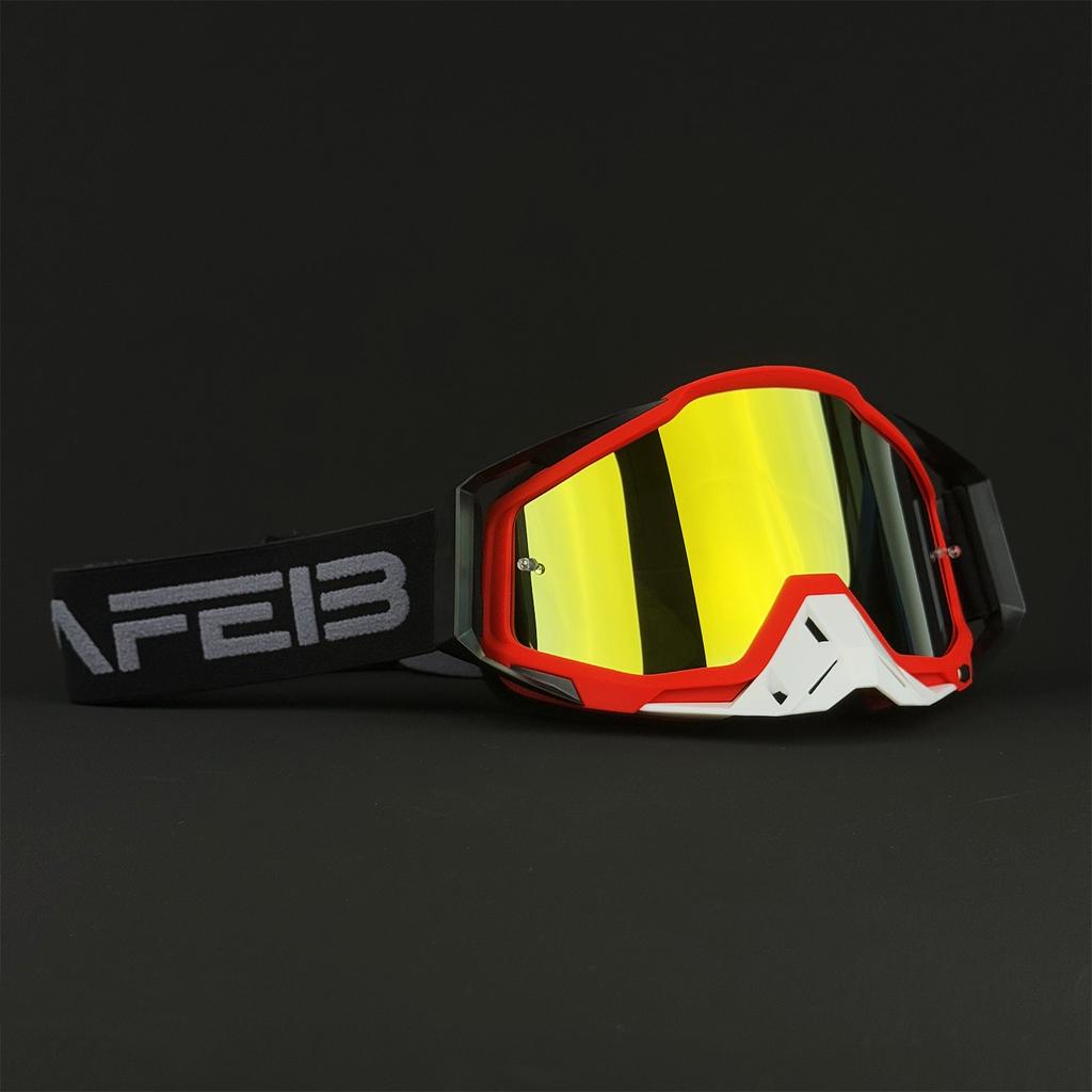 ATV Motorcycle Goggles Suitable for Adults, Anti UV Protective Glasses for Cruiser Scooter Off-road Ski Mountain Cycling Outdoor