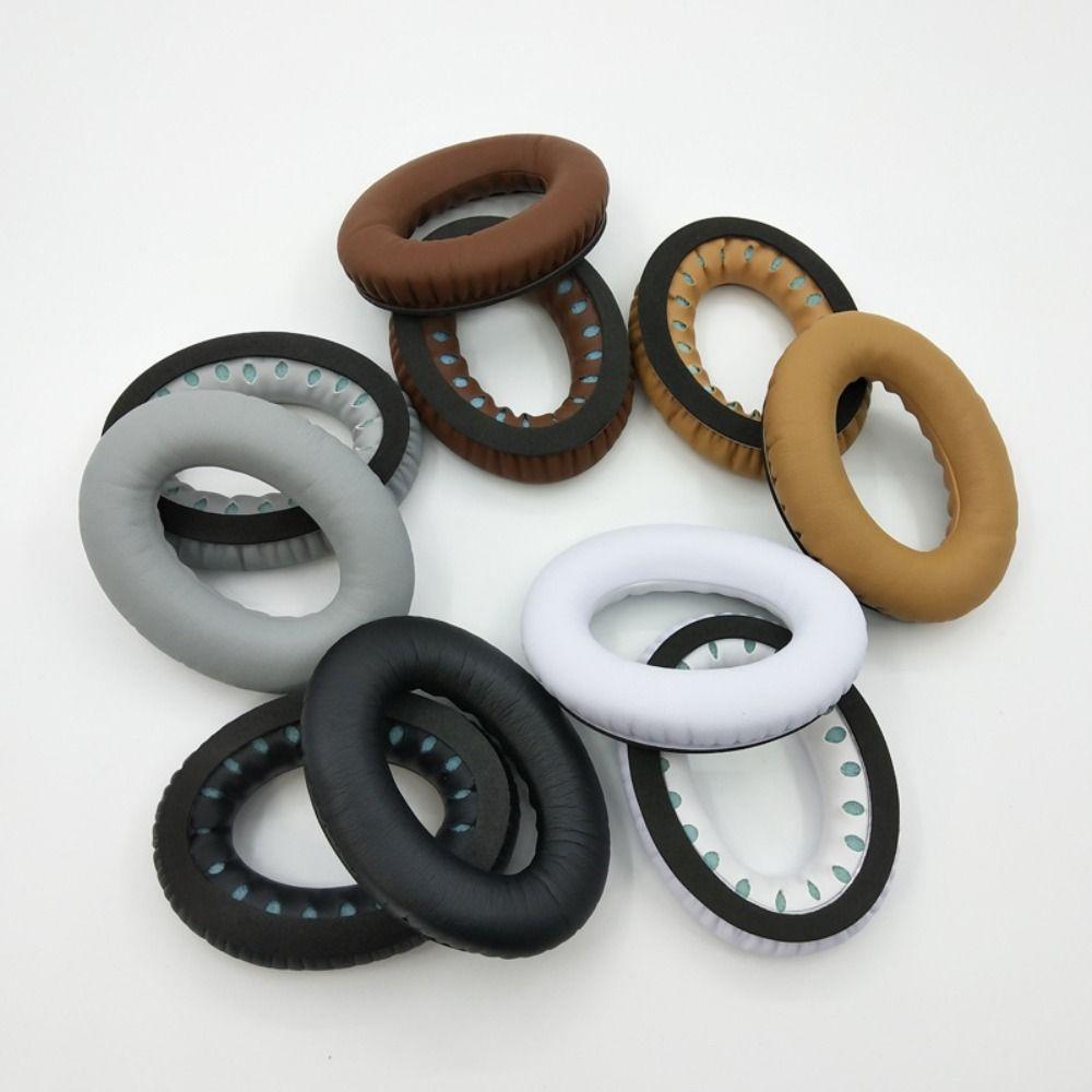 2Pcs Replacement Ear Pads Repair Parts Soft Ear Cushion Memory Foam Headset Earmuff for Bose QuietComfort QC15 QC25 AE2