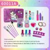 Mermaid Princess Children's Makeup Toy Set: Lipstick & Eyeshadow