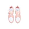 Air Jordan 1 Low GS 553560-800 Светло-арктический розовый Белый Ретро Кроссовки