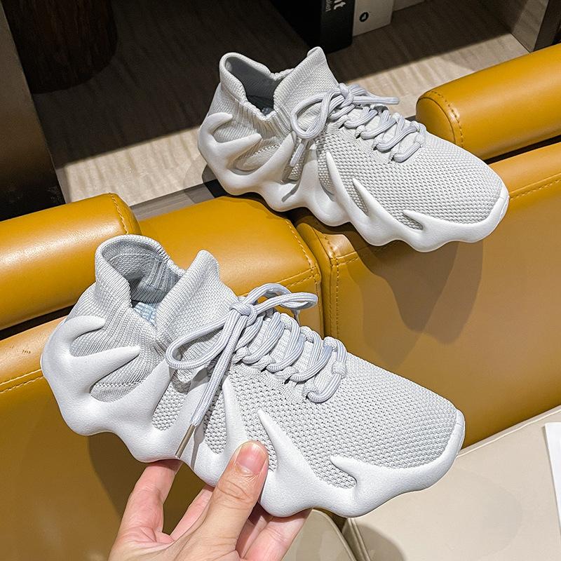 Женская летняя обувь Octopus, новая женская обувь, дышащая, универсальная, из микрофибры, тонкие носки-туфли