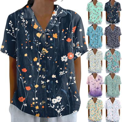 Женский модный повседневный кардиган с короткими рукавами на пуговицах в стиле ретро