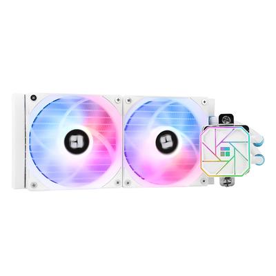 THERMALRIGHT AQUA ELITE 240 WHITE V3 Жидкостный кулер для ЦП Двойной ШИМ ARGB Высокая эффективность Управление ШИМ для Intel БЕЛЫЙ Кулер, Вентилятор, Подшипник S-FDB, Насос,
