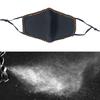 Пылезащитные черные маски для лица, золотые металлические цепочки, готические моющиеся защитные женские аксессуары для рта и муфеля