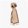 Gucci Gg Wool Fringe Muffler 9865 835534 3g200