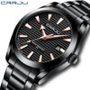 CRRJU New watch5006Men's Watch Stainless Steel Strap Business Fashion Watch