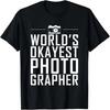 Футболка с камерой, забавная футболка для фотографов