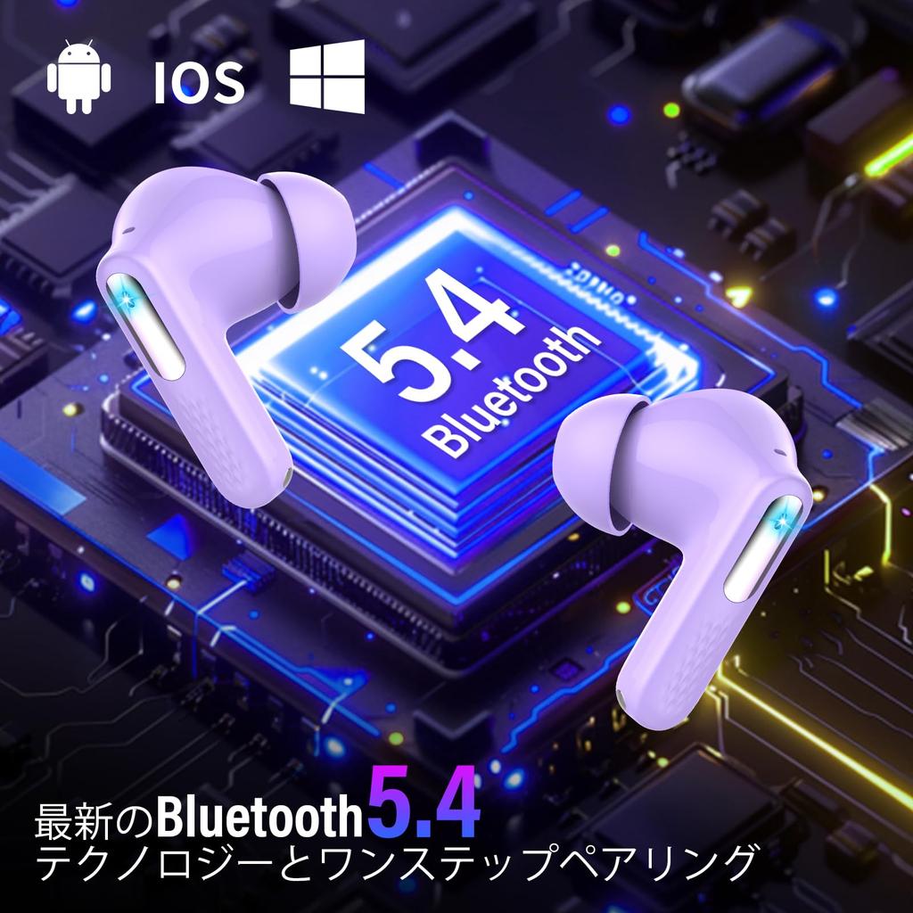 Беспроводные Bluetooth-наушники Новая модель Многофункциональный сенсорный экран с 5 эквалайзерами Подходят для конференц-связи [2026 - Режимы] Спорт/Поездки на работу/Веб