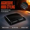 ABS Hood Scoop Vent Decorative Exterior Trim Handy Air Intake Covers  Bonnet Appearance Upgrade