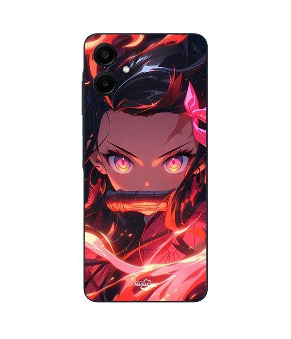 Coque pour Samsung Galaxy A06 Demon Slayer Nezuko Kamado Manga anime copie Maniacase
