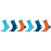3PPK Boys Casual Patterned Socks, for Boy Multicolour Socks