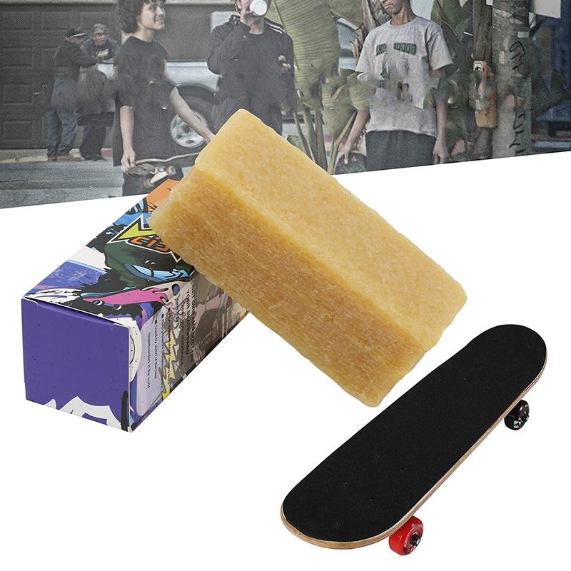 Резиновый блок для чистки скейтборда. Очиститель ленты для скейтборда. Алмазный кубик для удаления грязи.