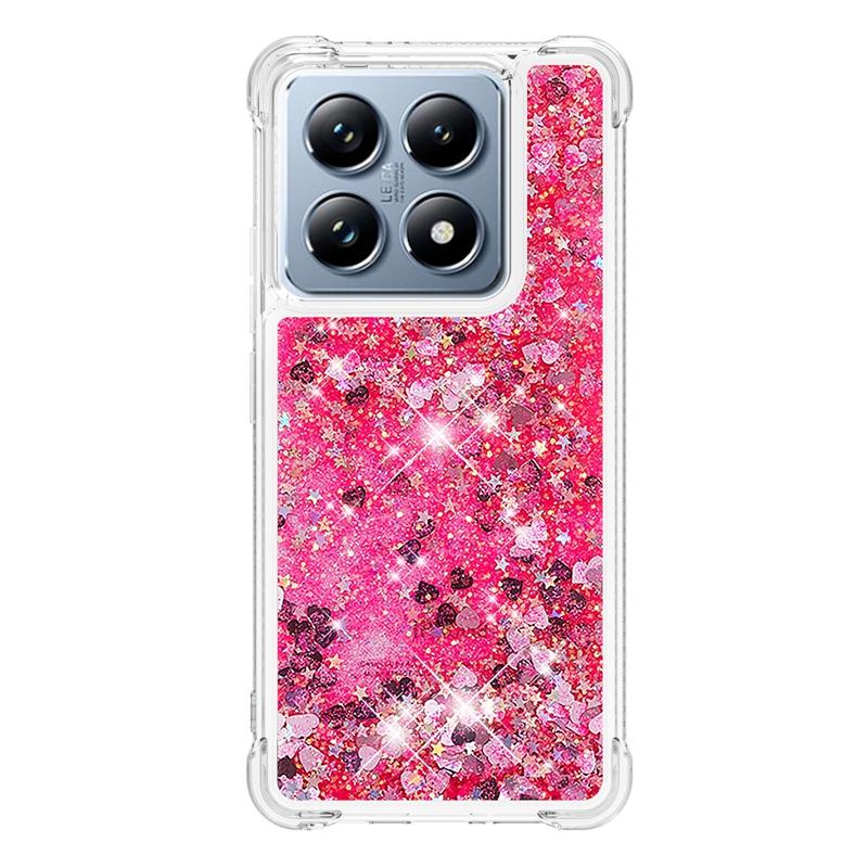 14T Pro Чехол для Fundas Xiaomi 14T Pro Чехол Bling Glitter Dynamic Liquid Чехол для Xiomi Xiaomi14T 14TPro Чехлы для телефонов Fundas
