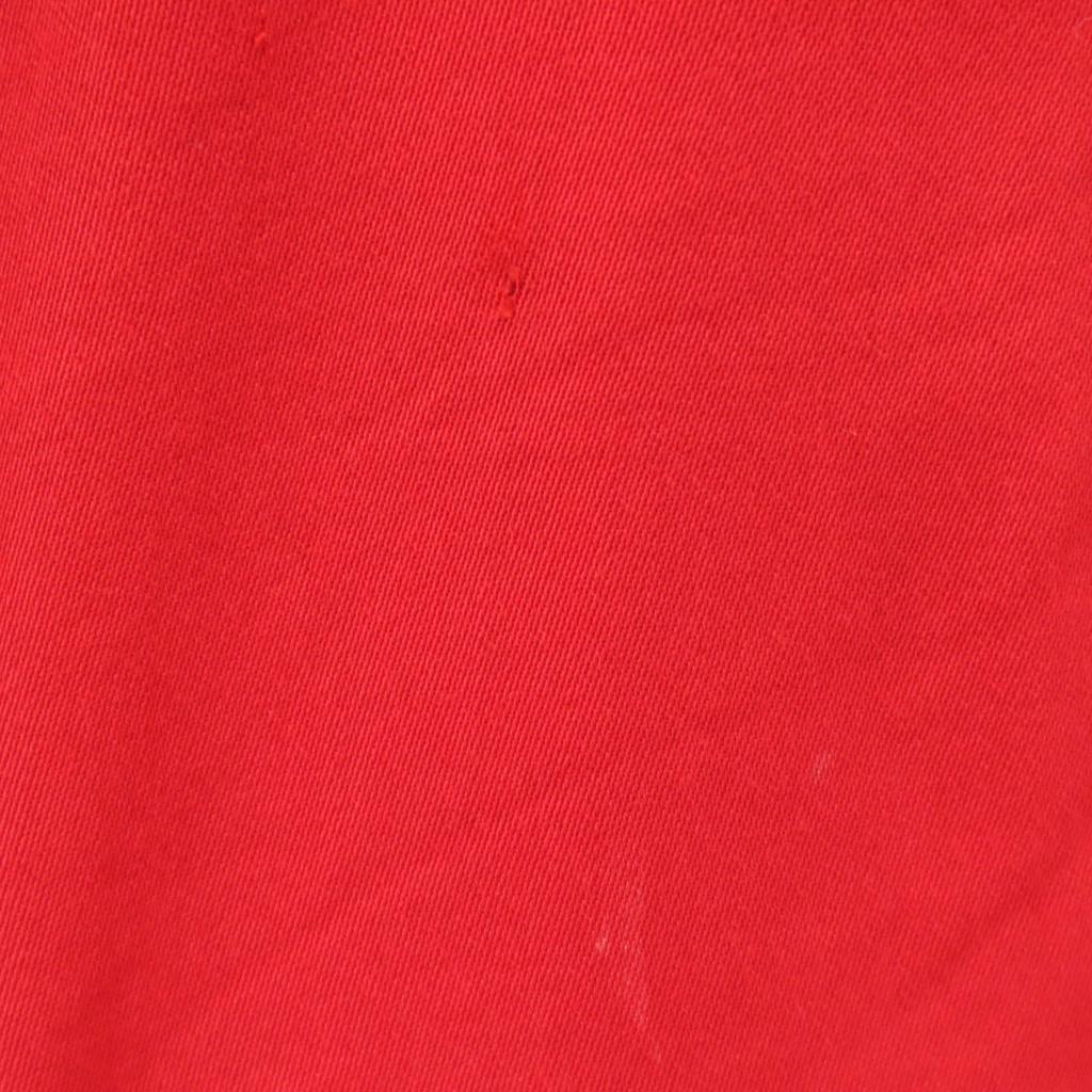 SKIPPER 50-е годы Сделано в США Винтажная рубашка с длинным рукавом и открытым воротником S Красная Мужская Б/У