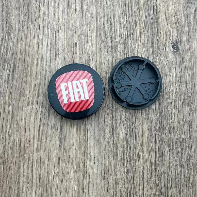 4pcs 50mm  Abarth 500 Wheel Center Hub Caps Car Rims Dust Proof Cover Emblem Badge for Fiat Palio Stilo Bravo  Perla Puntosiena