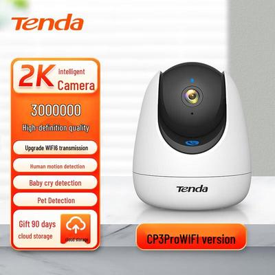 Tenda RP3 PRO WiFi 6 Камера с обнаружением человека 300 Вт и двусторонней аудиосвязью, поддерживает SD-карту