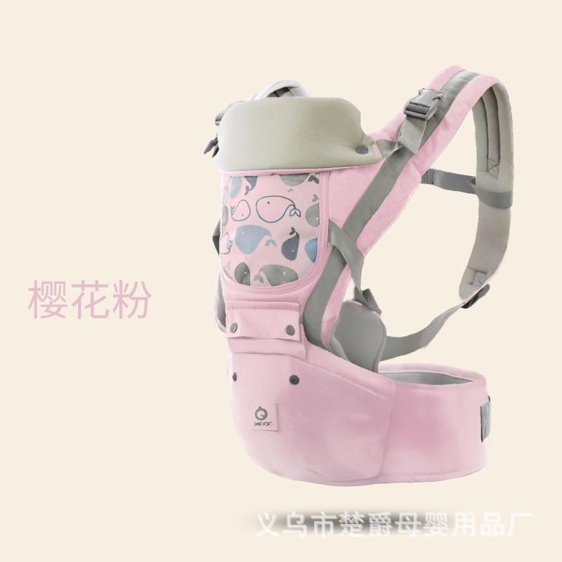 Ergonomic Baby Carrier Waist Seat With Removable 3-in-1 Design Breathable Infants 0-3 Years