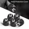 4PCS Fashion Car Wheel Air Valve Dust Covers Accessories Honda Civic Varadero 750 Forza Shadow Vt600 Auto Accessories