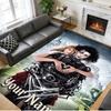 Crystal Velvet Rug Custom Name Text, Soft Non Slip Floor Mat Home DecorEdward Scissorhands