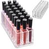 24 Slots Lipstick Boxes Lipgloss Organizer Clear Acrylic Cosmetic Storage Box Makeup Lipgloss Display Box Makeup Brushes Storage