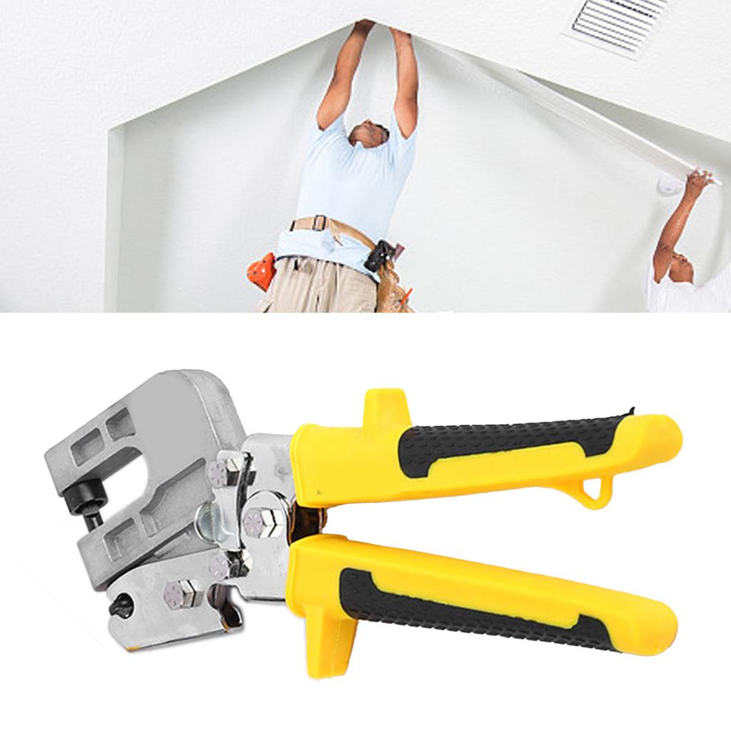 Keel Pliers Forceps Steel Ceiling Riveting Clamp Stud Crimper Woodworking Joist Tool