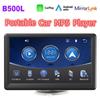7 Inch Car Mp5 Portable Multimedia Video Player Wireless Carplay Android Auto Bluetooth FM Touch Screen