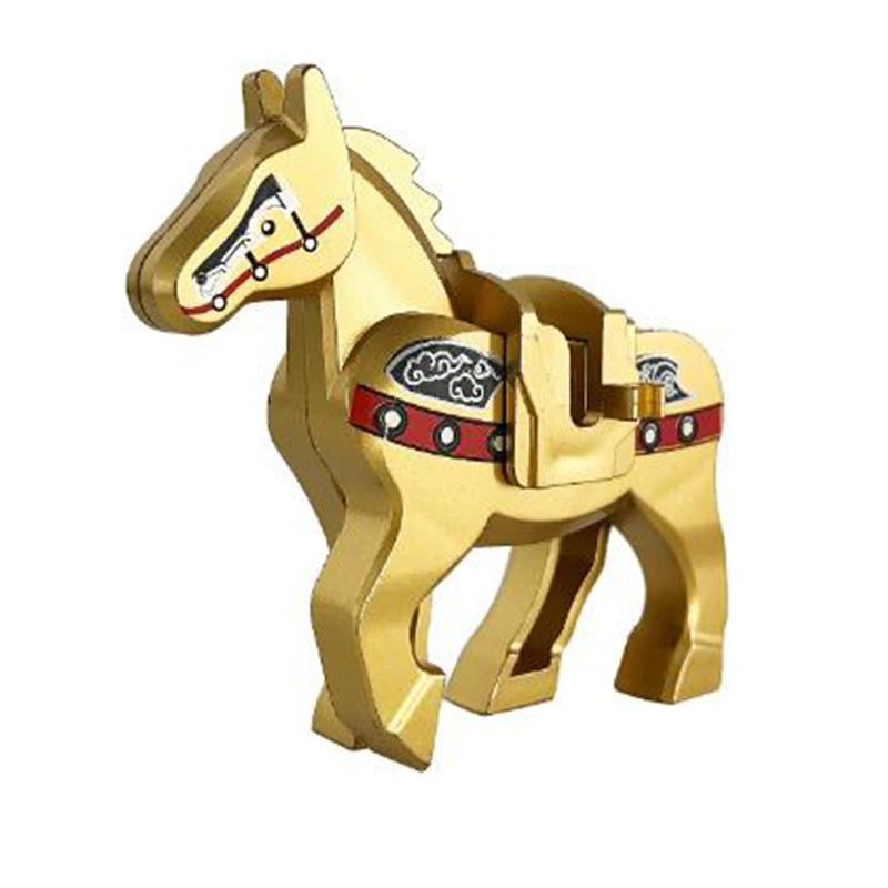 Серия Three Kingdoms Xiaoxia, древние китайские генералы и солдаты, кукла, детская сборная строительная игрушка