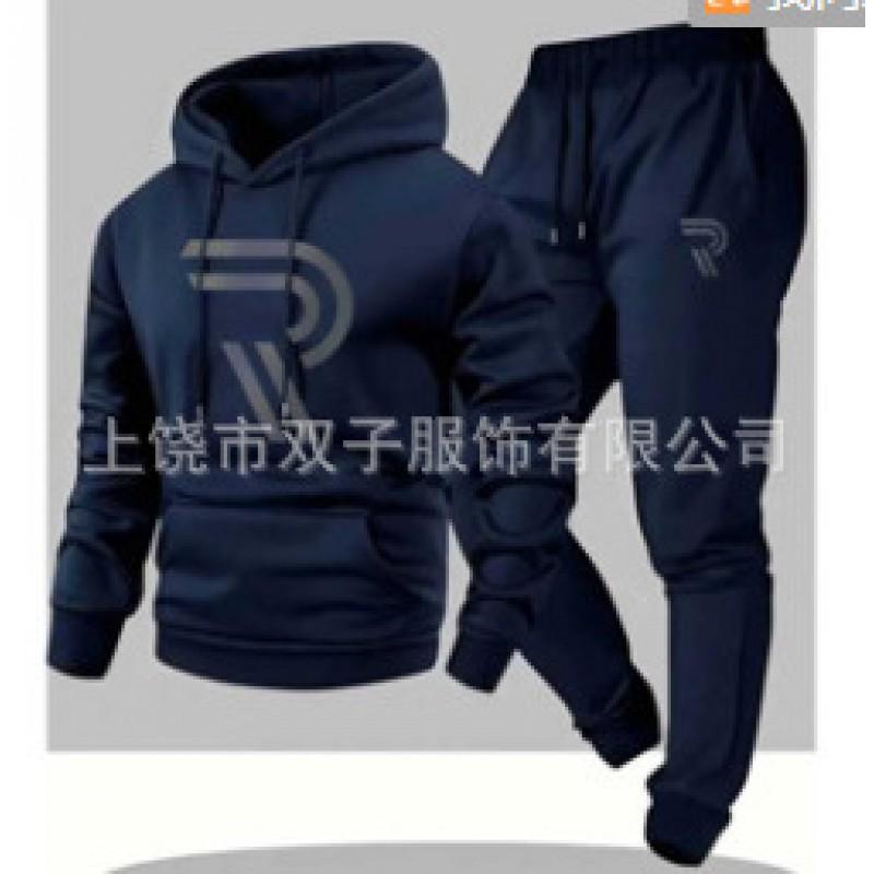2026 Unisex Hooded Sweatshirt Set Casual Sportswear Teens Youth Lightweight Long Sleeve Tracksuit