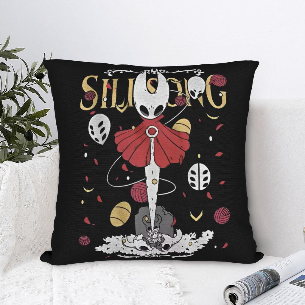 Чехол на подушку Hollow Knight Silksong Полиэстер Подушки для дивана Индивидуальный чехол на подушку Домашний декор