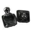 for Seat Leon III MK3 2012-2020 LHD with Shifter Level Stick Gaiter Boot Dust Cover 5/6 Speed Gear Shift Knob New
