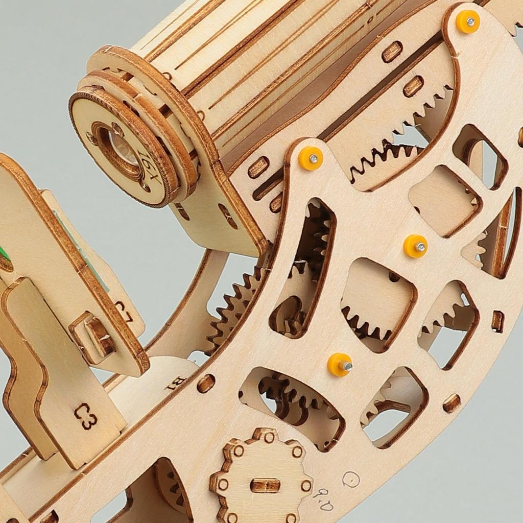 ARTEC Wooden Microscope Craft Kit 58430 Craft Hobby Craft Miscellaneous Toy Learning Science Wood Assembly Free Elementary School Summer Vacation