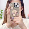 Силиконовый чехол с изображением медведя-купидона для Xiaomi Redmi Note 12 11 Samsung A54 A24 A14 Oppo A78 A58 A38 Tecno Spark 10 30C Funda Painted Cover Soft TPU Bumper