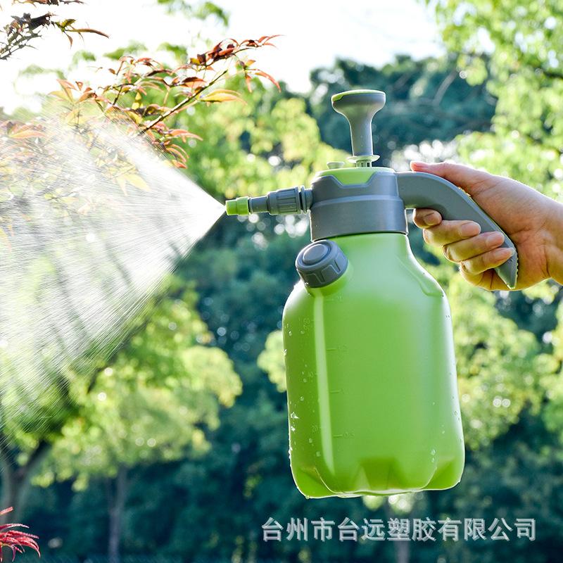 Pressure Watering Can, Flower Watering Household 2L Watering Can, Sprayer, Gardening Tool, Enlarged Watering Kettle, Gardening Flower Watering Artifac