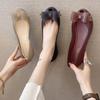 Fashion Women Sandals Plastic Clogs Peep Toe Cute Jelly Sandals Woman 2024 Summer Hot Popular Rubber Sole Shoes Butterfly Knot
