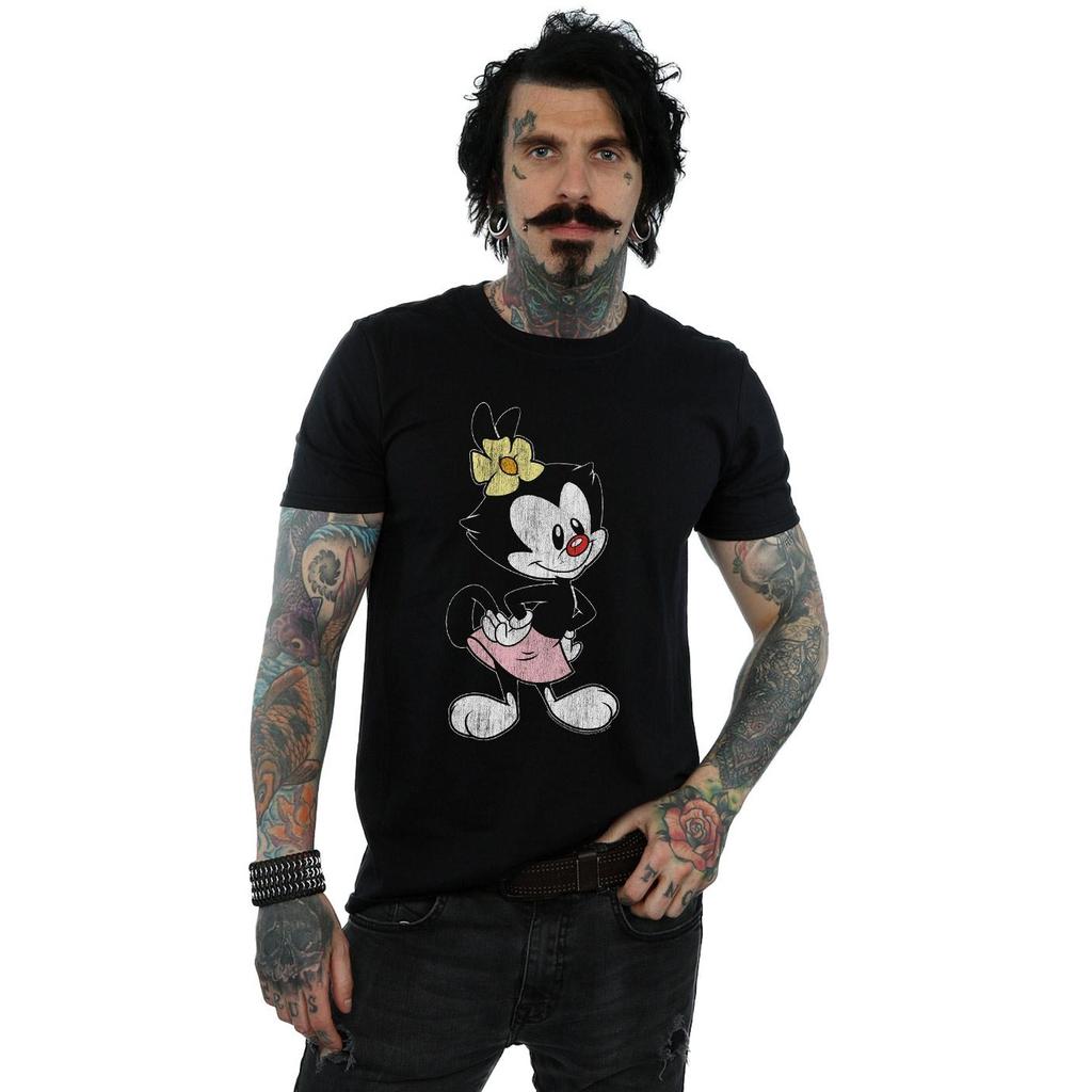 Animaniacs Mens Dot Classic Pose T-Shirt