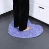 Heart-shaped Floor Mats 40x50cm Bathtub Absorbent Non-slip Mats Toilet Bathroom Wedding Carpet Household Products