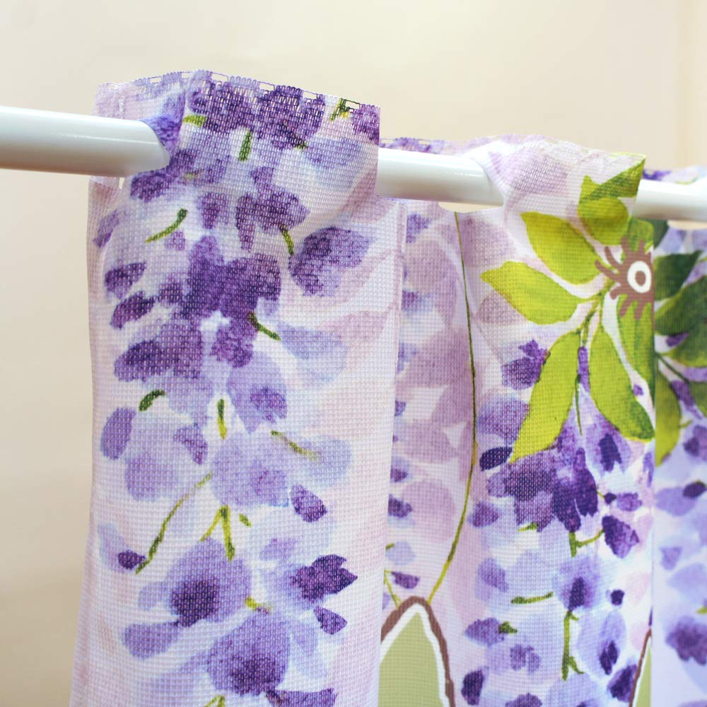 Noren Kobo My Neighbor Totoro Cafe Curtain 120cm Wide x 47cm Wisteria 11285 Tapestry, Long, Totoro,