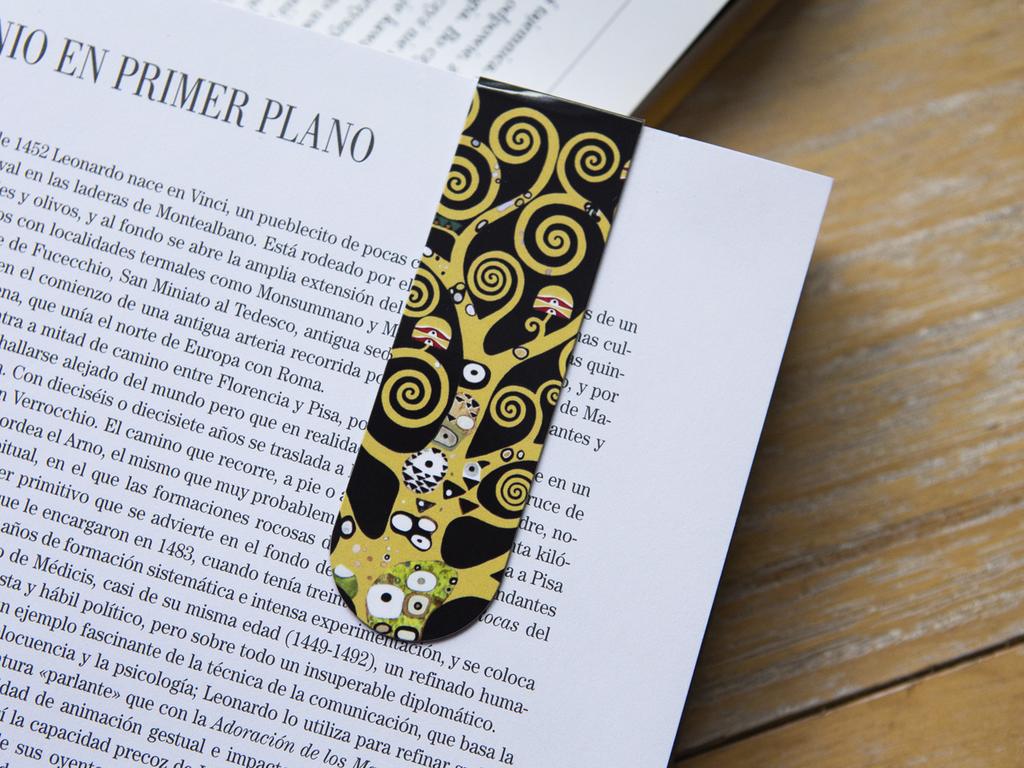 Zakładka Magnetyczna Do Książki Gustav Klimt Drzewo Życia Prezent Sztuka