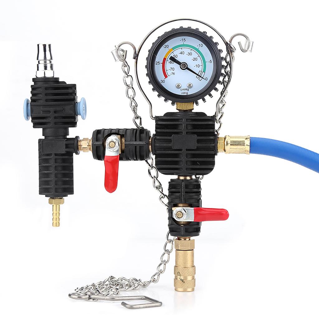 Универсальный набор инструментов для вакуумной очистки и заполнения системы охлаждения радиатора автомобиля, сменщик воды и антифриза, оборудование для автоматического заполнения