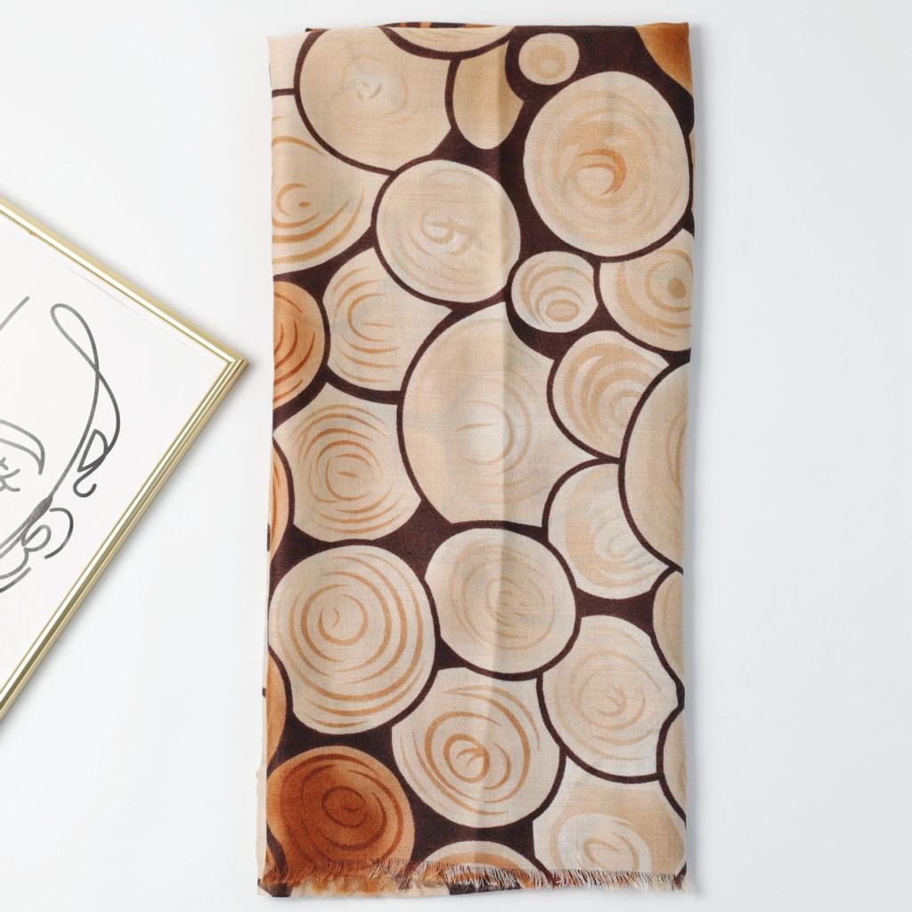 2024 Spring And Autumn Winter New Cotton And Hemp Long Thin Scarf Travel Versatile Sunscreen Warm Shawl For Women