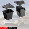 Боковые контейнеры для хранения в багажнике для Tesla Model Y Juniper 2026 Органайзер-ведро для багажного отделения Коробка из ТПЭ и ковровые крышки