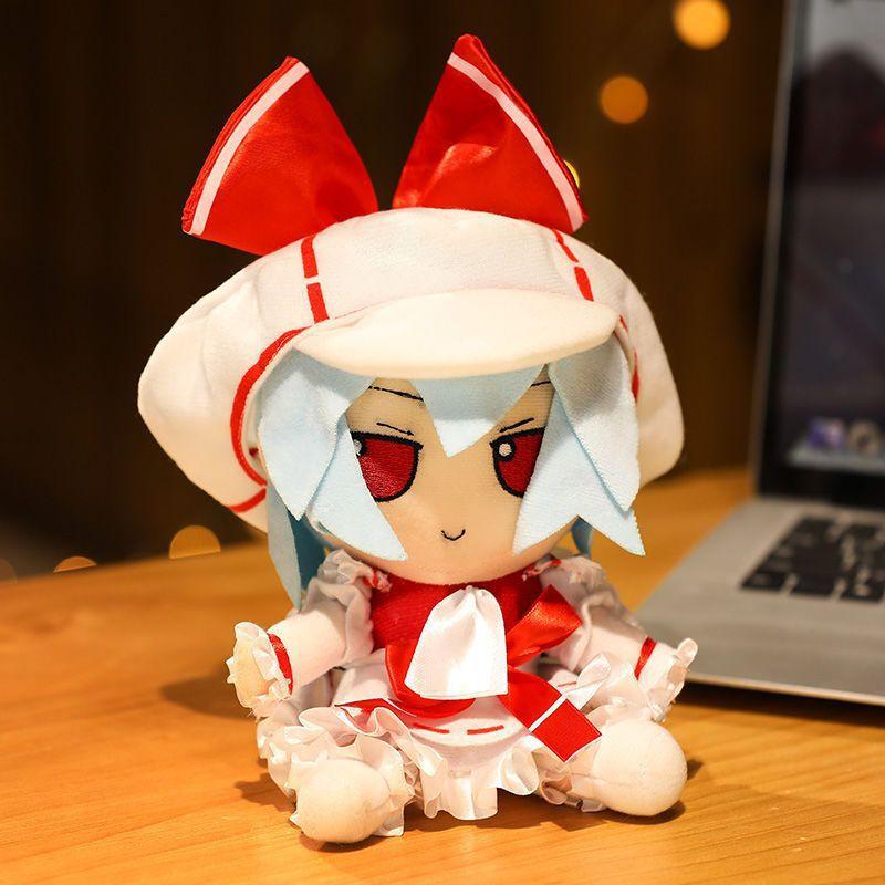 20 см Проект Touhou Хакурей Рейму Кирисаме Чирно Фумо Фландр Алая Аниме Периферия Плюшевые Игрушки Touhou Детские Подарки на День Рождения