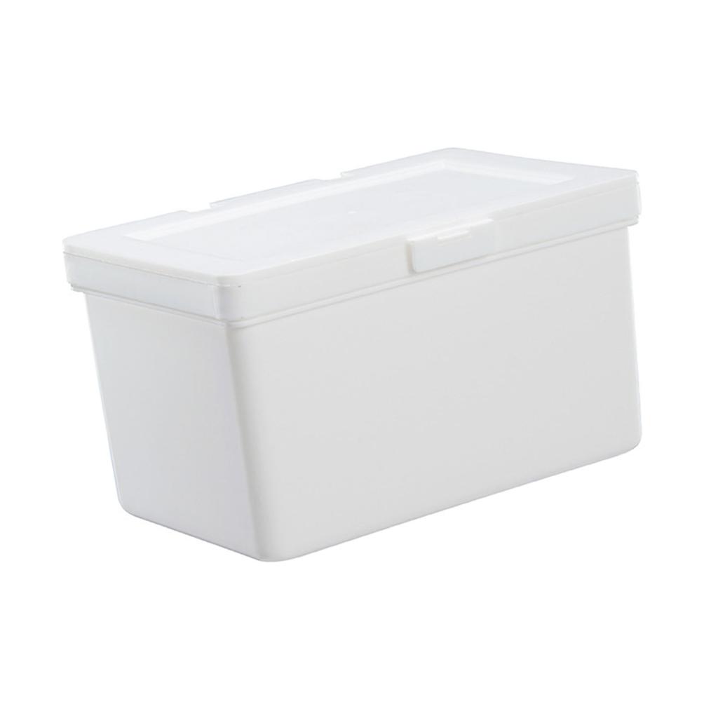 Коробка-дозатор для лицевой крышки, многофункциональная пылезащитная защитная настольная коробка для хранения большой емкости с C